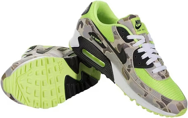 Men's Running weapon Air Max 90 Green Camo Shoes 096 Men's Running weapon Air Max 90 Green Camo Shoes 096